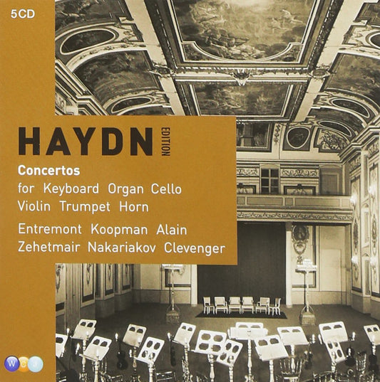 Haydn: Concertos for Piano, Harpsichord, Violin, Trumpet, Horn, Cello & Organ