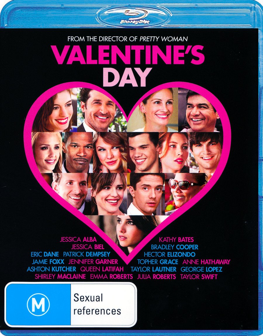 Valentine's Day | Garry Marshall's | NON-USA Format | Region B Import - Australia