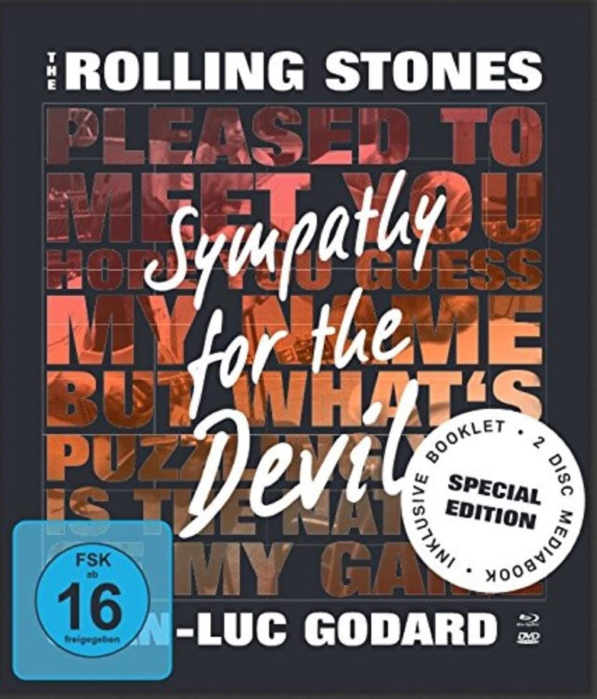 The Rolling Stones: Sympathy For The Devil (1968) (Blu-Ray & DVD Combo) [ NON-USA FORMAT, Blu-Ray, Reg.B Import - German