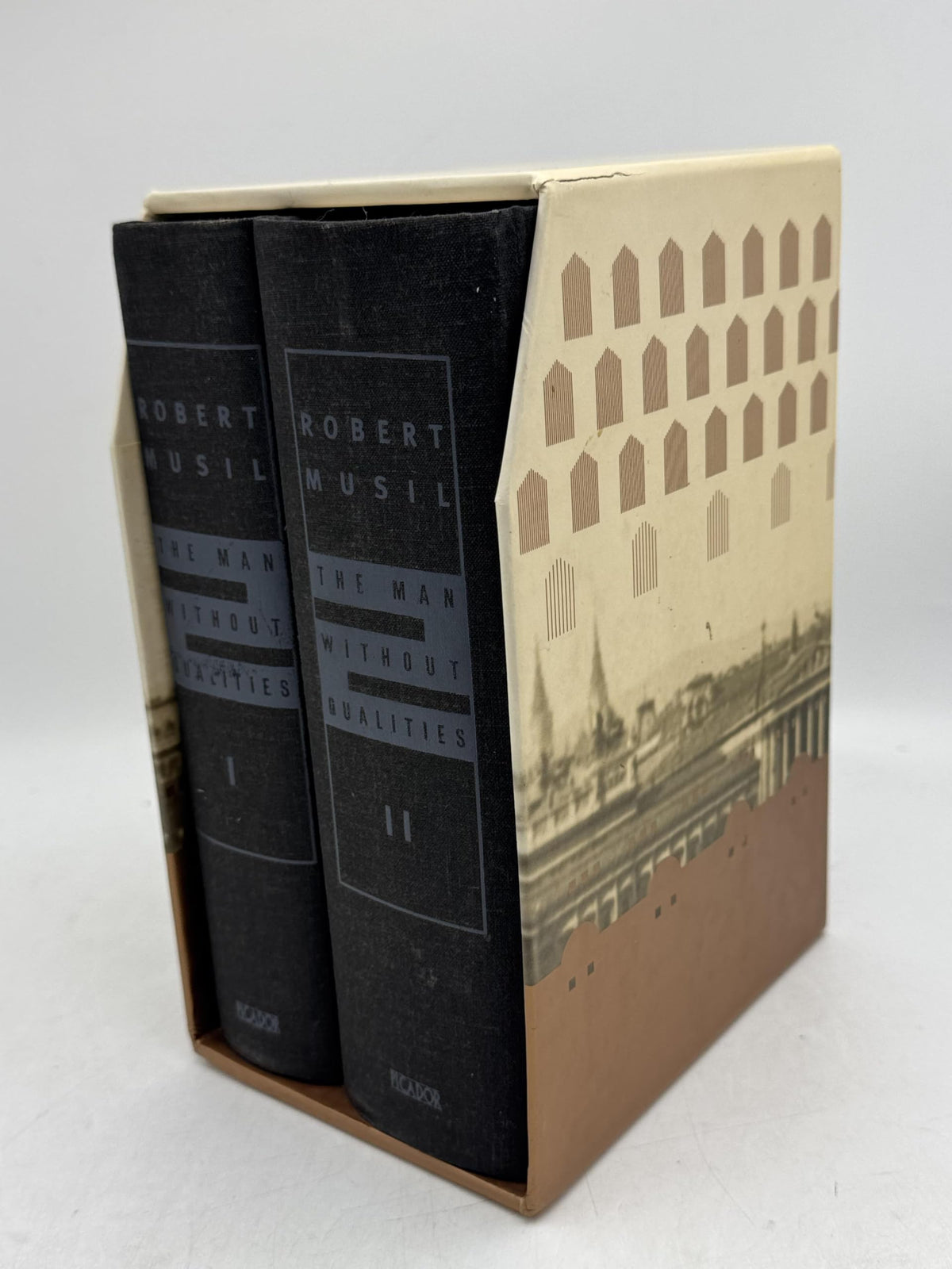 The Man without Qualities (2 volume set - Parts I - III, plus 20 galley + unfinished chapters)