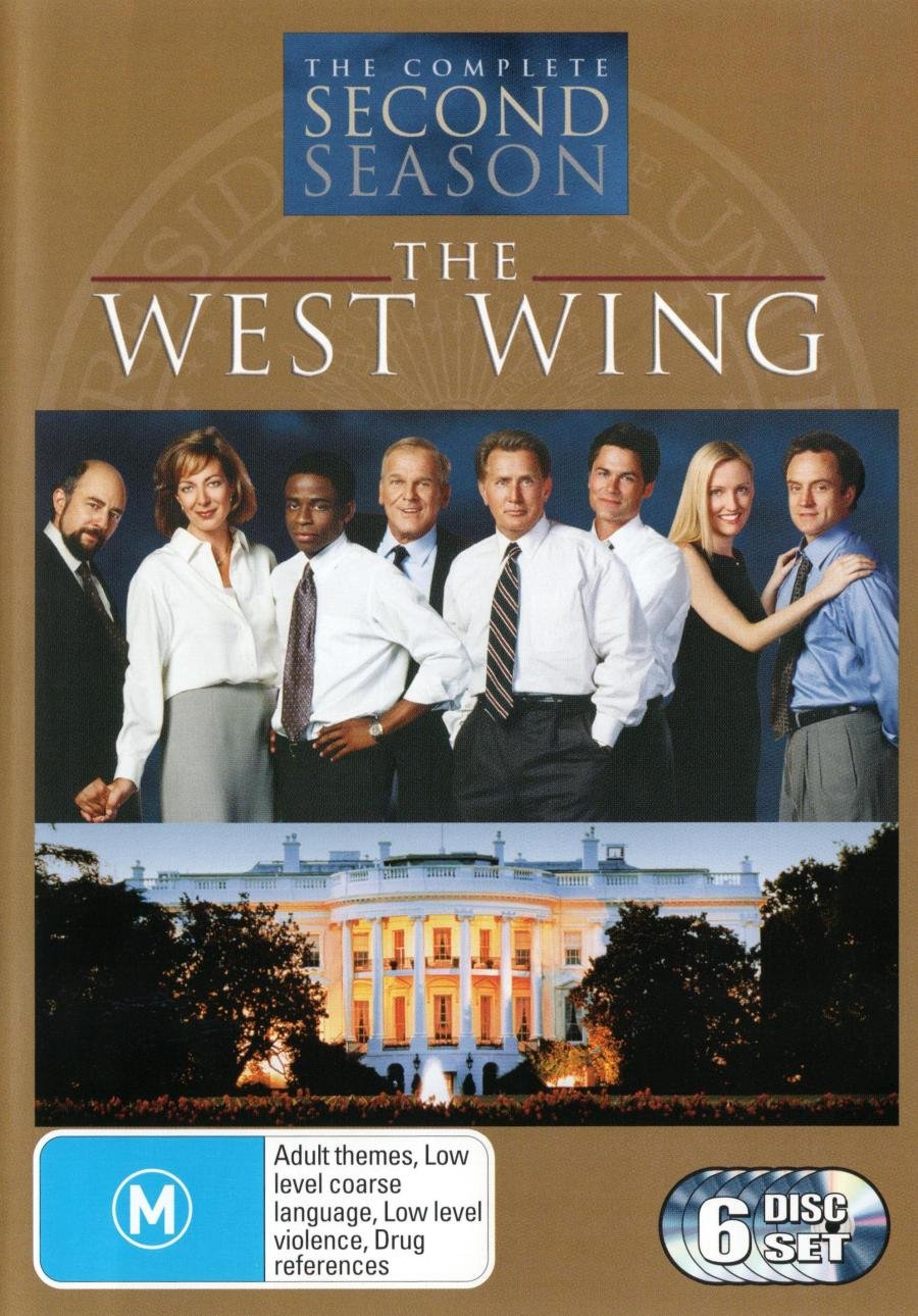 The West Wing Season 2 | 6 Discs | NON-USA Format | PAL | Region 4 Import - Australia