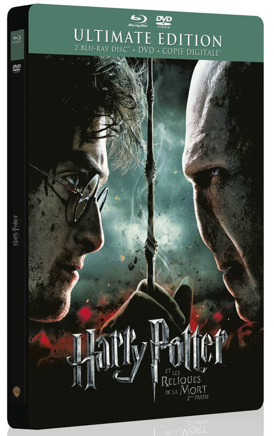 Harry Potter et les reliques de la mort, 2e partie - Ultimate Edition avec boîtier métal 2 Blu-Ray + DVD
