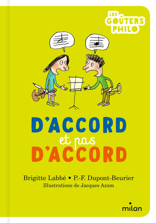 D'accord et pas d'accord