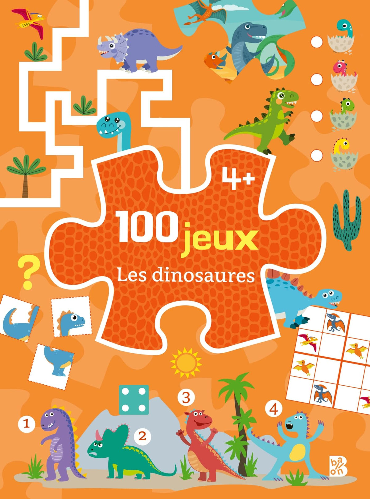 100 jeux - Les dinosaures