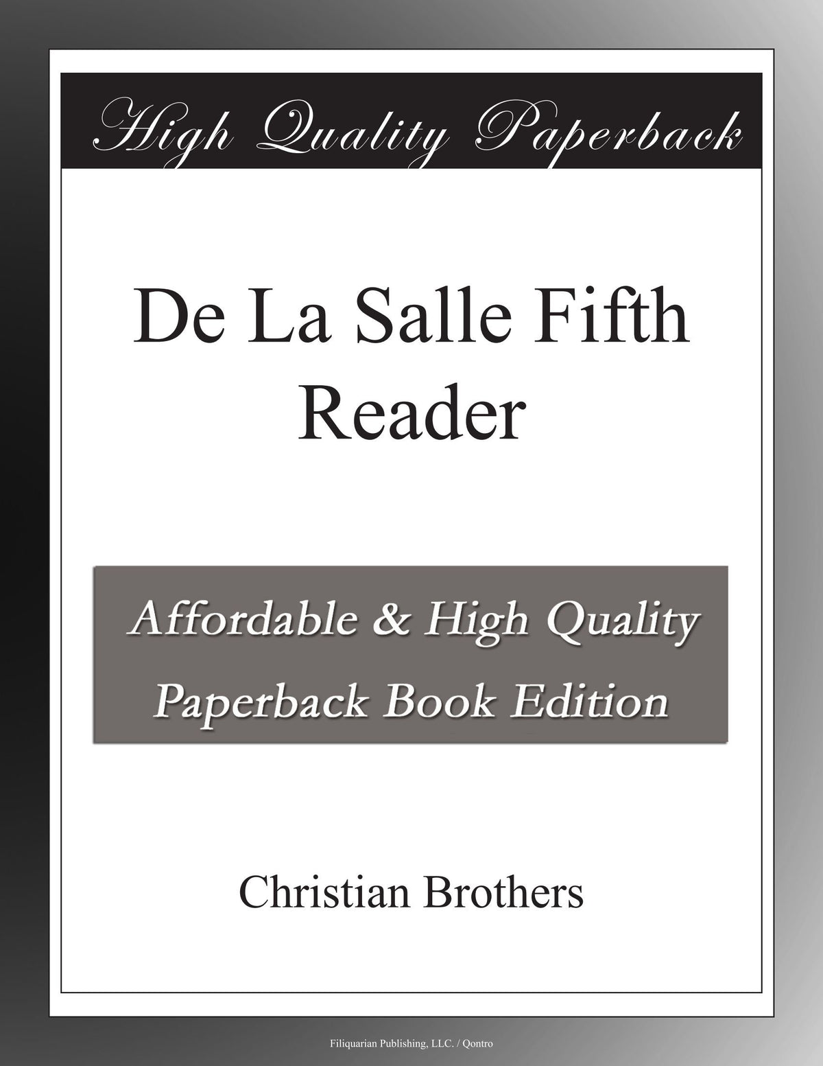 De La Salle Fifth Reader