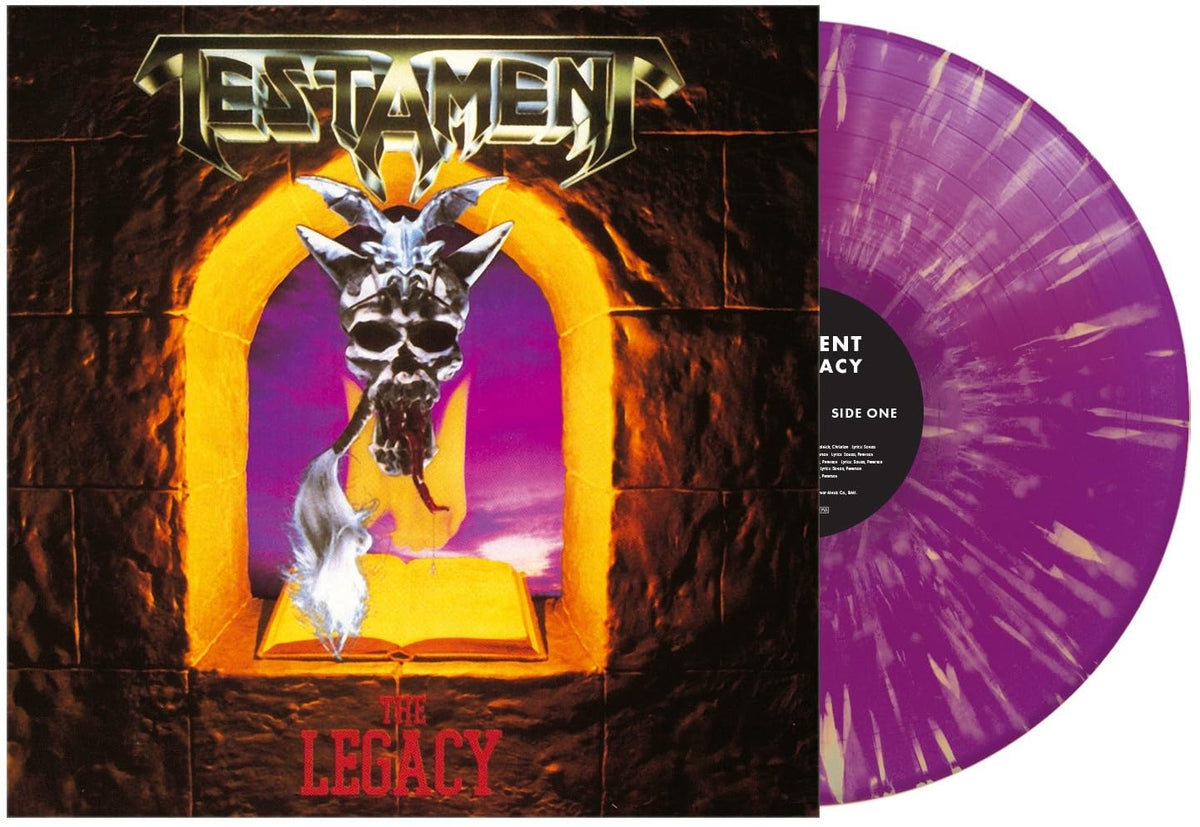 The Legacy - Purple W Yellow Splatter