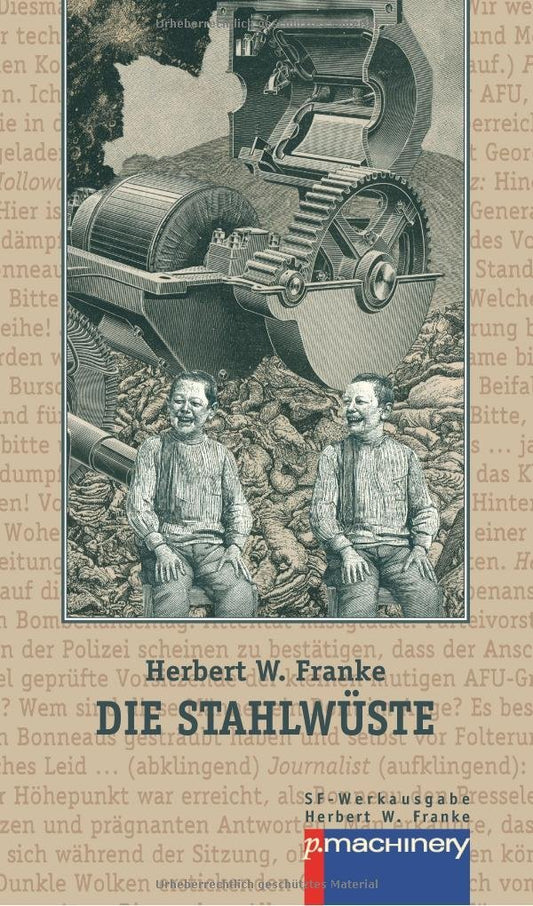 Die Stahlwueste: Science-Fiction-Roman (German Edition)