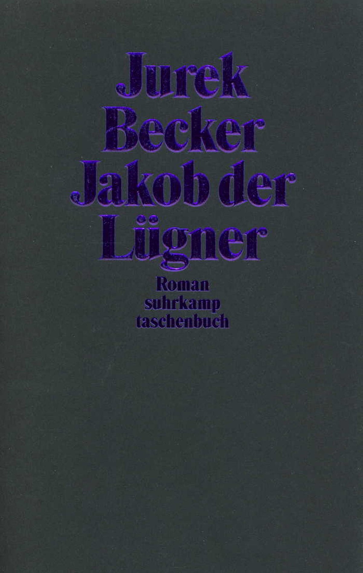 Jakob der Lügner.