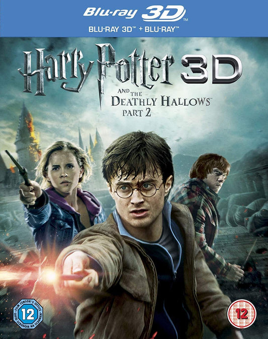 Harry Potter & The Deathly Hallows Part 2 - Blu-Ray 3D + Blu-Ray + DVD + Digital Copy