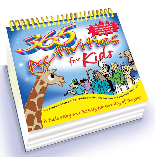 365 Activities for Kids: A Bible story and activity for each day of the year