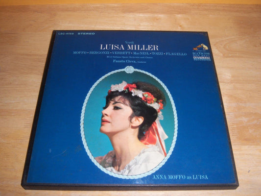 Verdi: Luisa Miller / Moffo, Bergonzi, Verrett, MacNeil, Tozzi, Flagello, RCA Italiana Opera Orchestra and Chorus, Faust