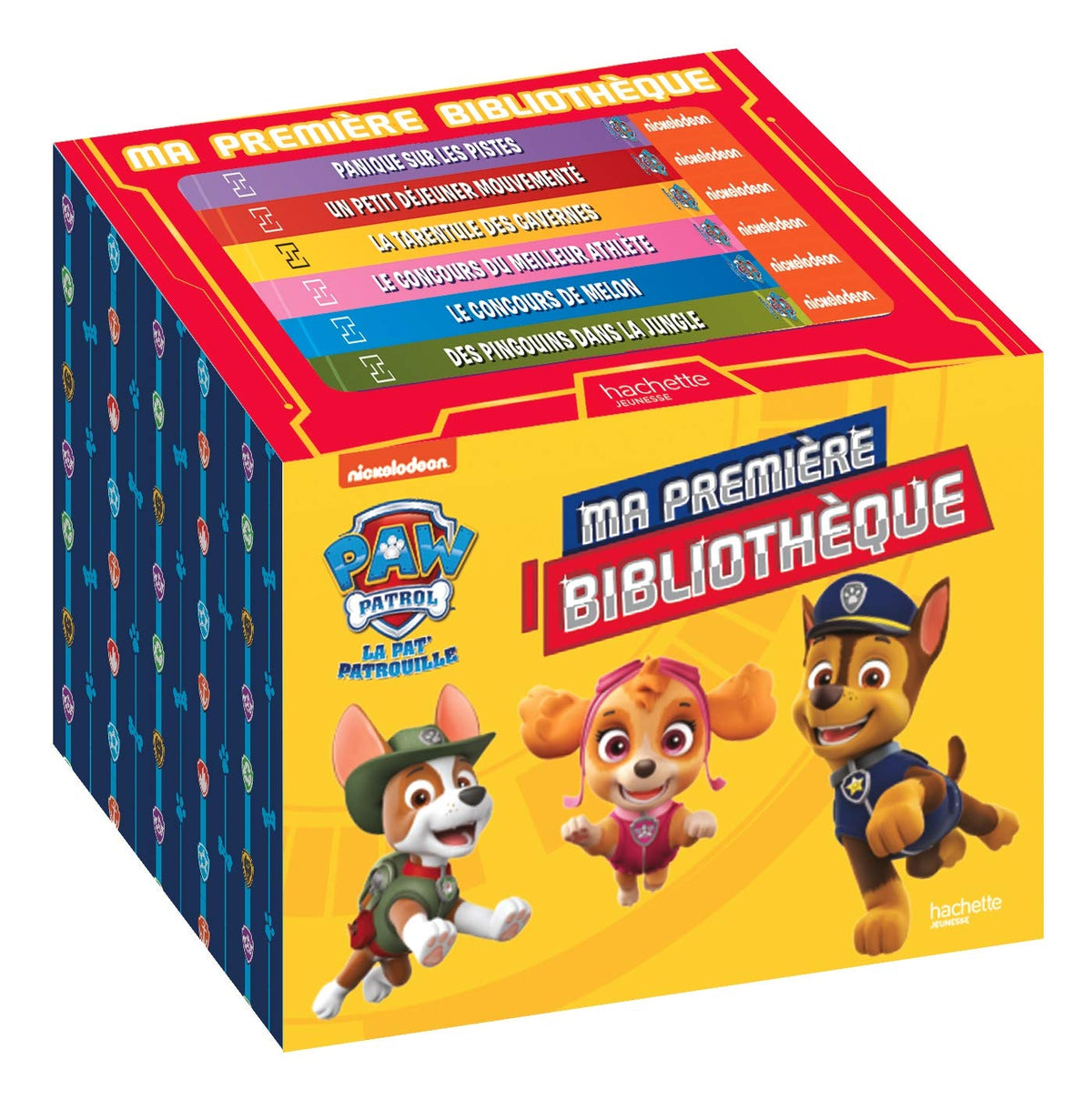 Pat' Patrouille- Ma première bibliothèque NED