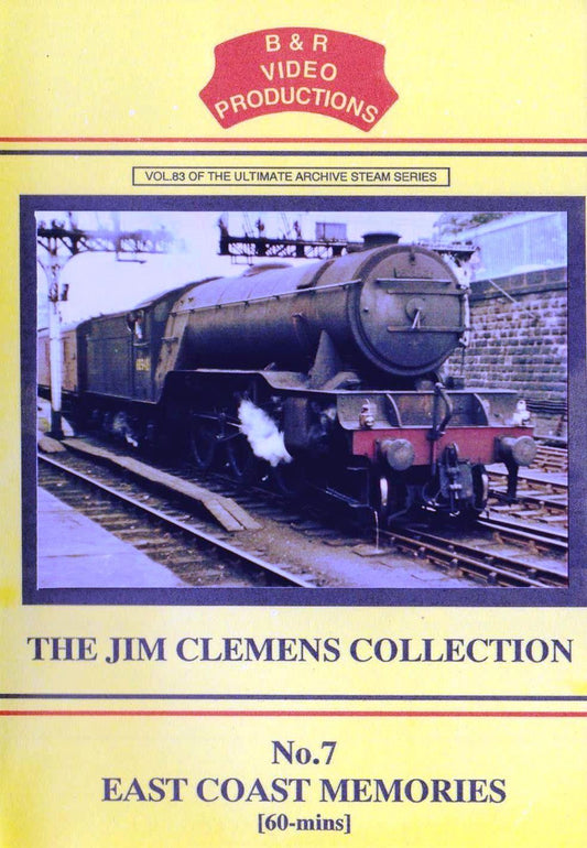 B & R No. 83 - East Coast Memories Dvd - A Journey Along the East Coast Main Line from Kings Cross To Newcastle.
