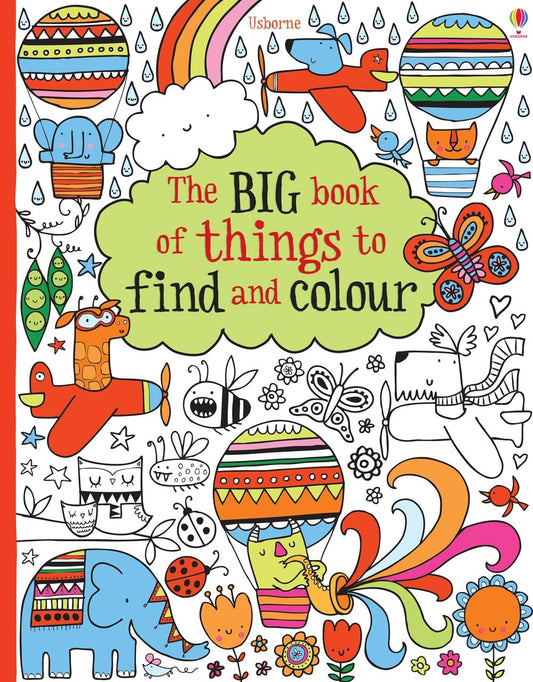 The Big Book of Lots of Things to Find and Colour (Colouring Books)