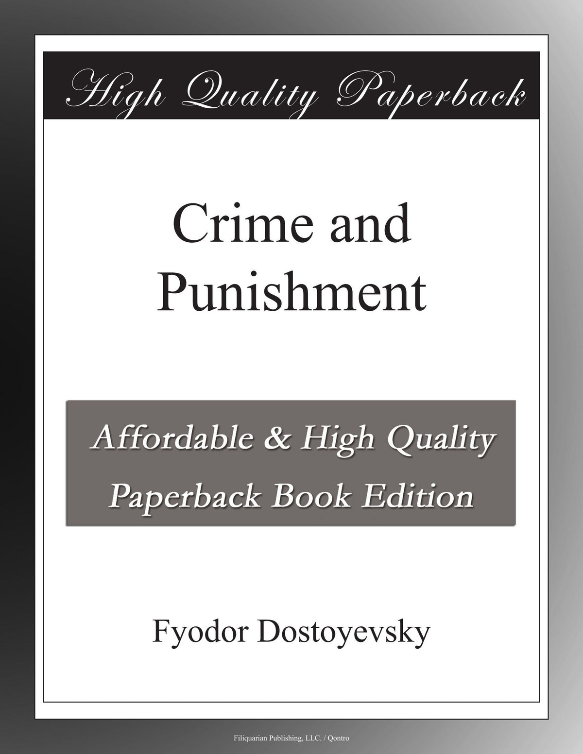 Crime and Punishment