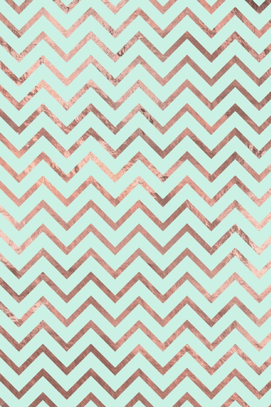 Rose Gold and Mint Composition Notebook - Small Ruled Notebook - 6x9 Lined Notebook (Softcover Journal / Notebook / Diary) (6x9 Lined Softcover Notebook)