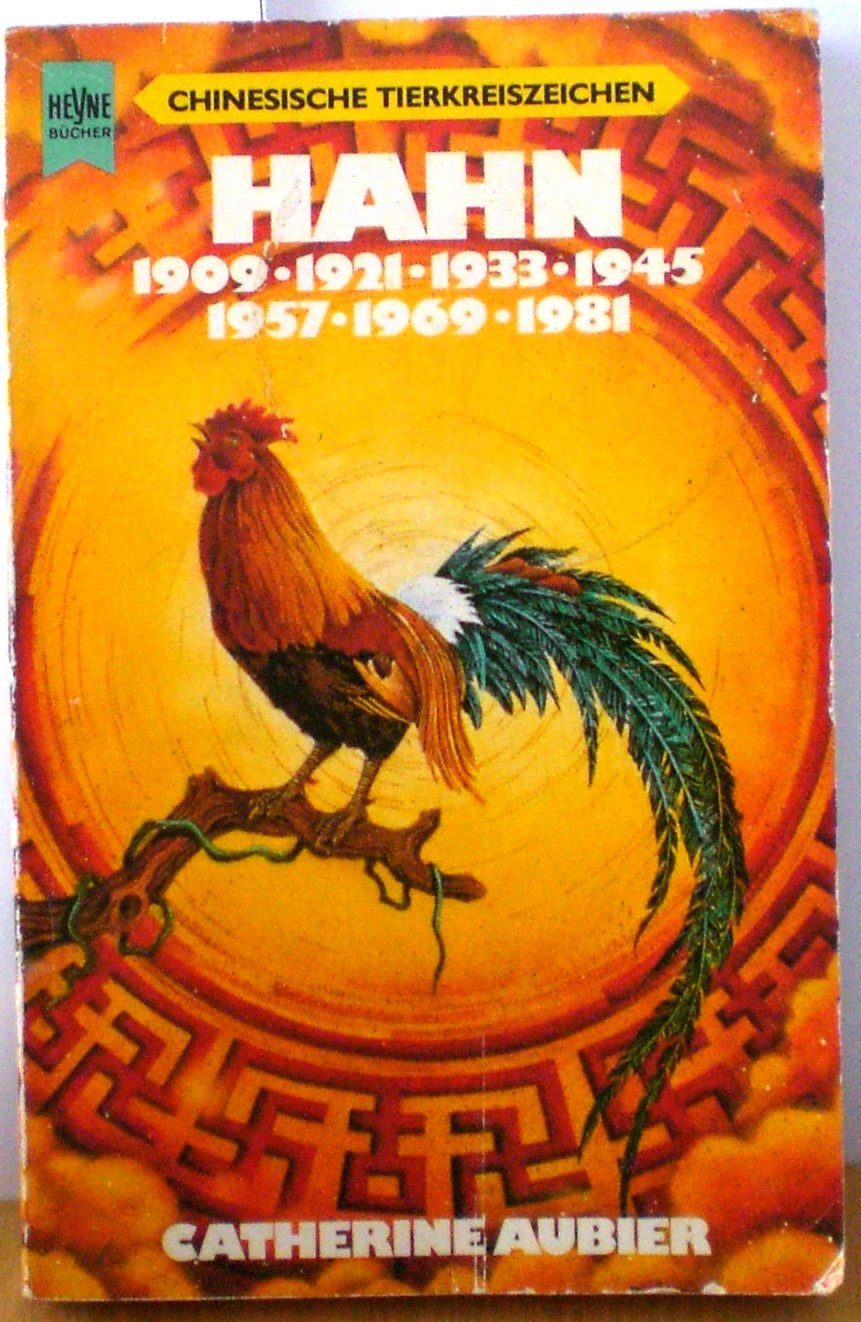 Chinesische Tierkreiszeichen Hahn.