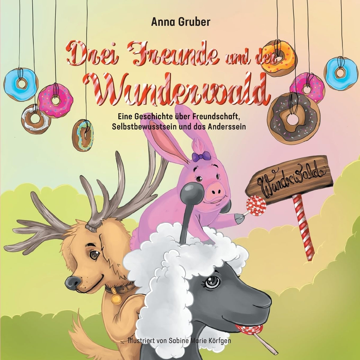 Drei Freunde und der Wunderwald (German Edition)