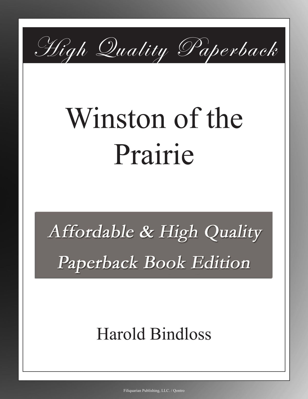 Winston of the Prairie
