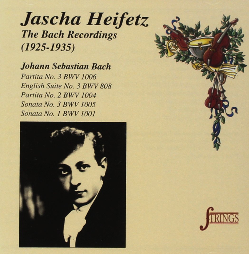 Jascha Heifetz - the Bach Reco