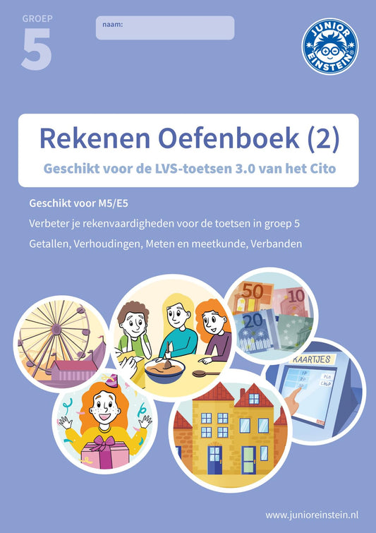 Rekenen Oefenboek 2 groep 5 (Deel 2)