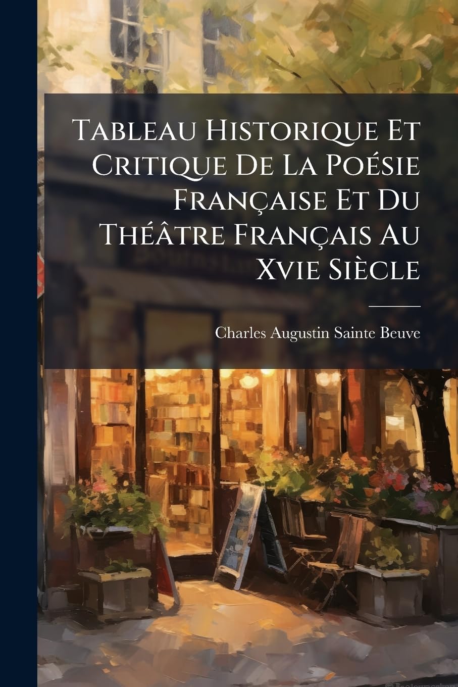 Tableau Historique Et Critique De La Poésie Française Et Du Théâtre Français Au Xvie Siècle