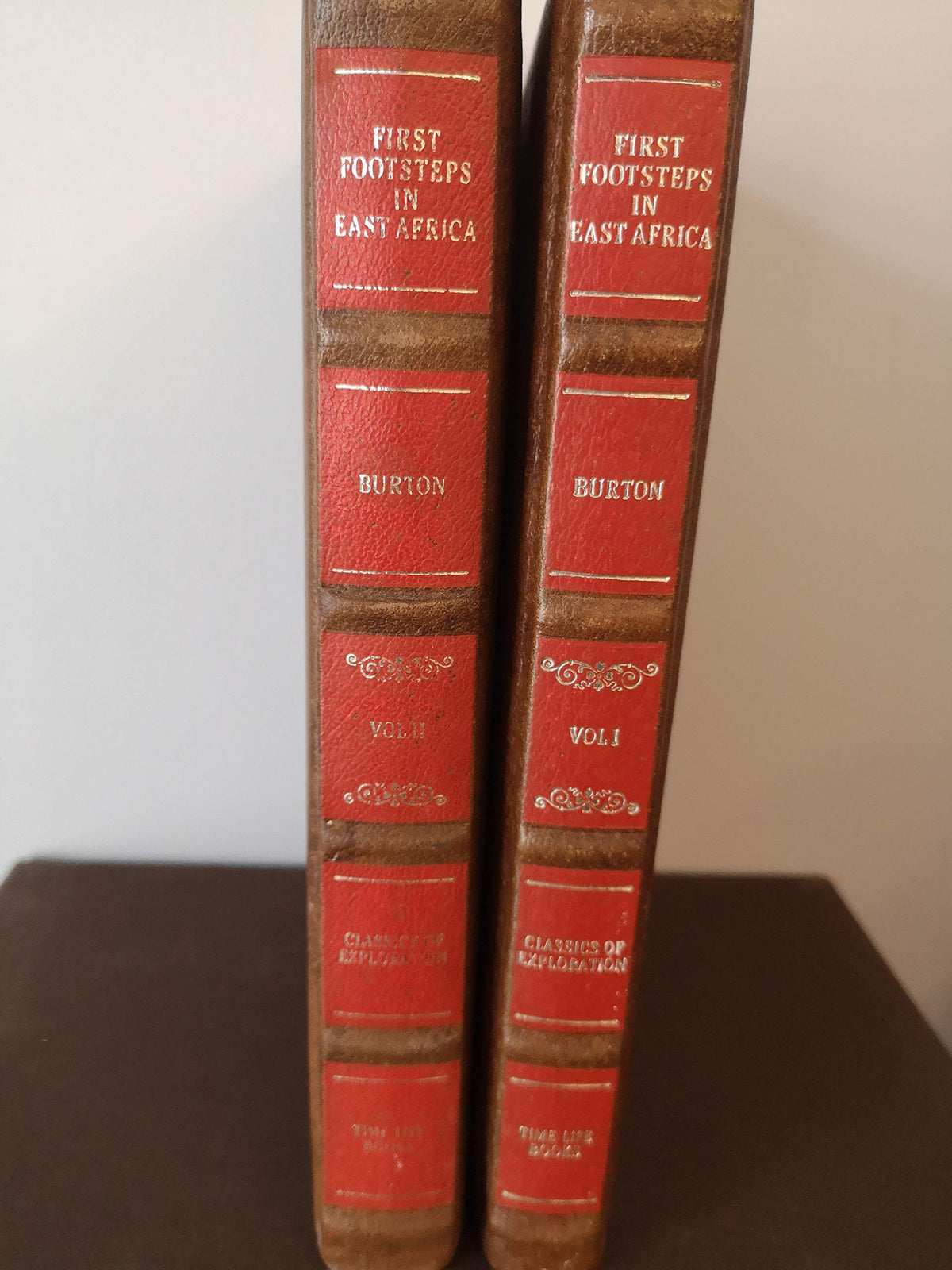 FIRST FOOTSTEPS IN EAST AFRICA or Exploration of Harar (two volumes)
