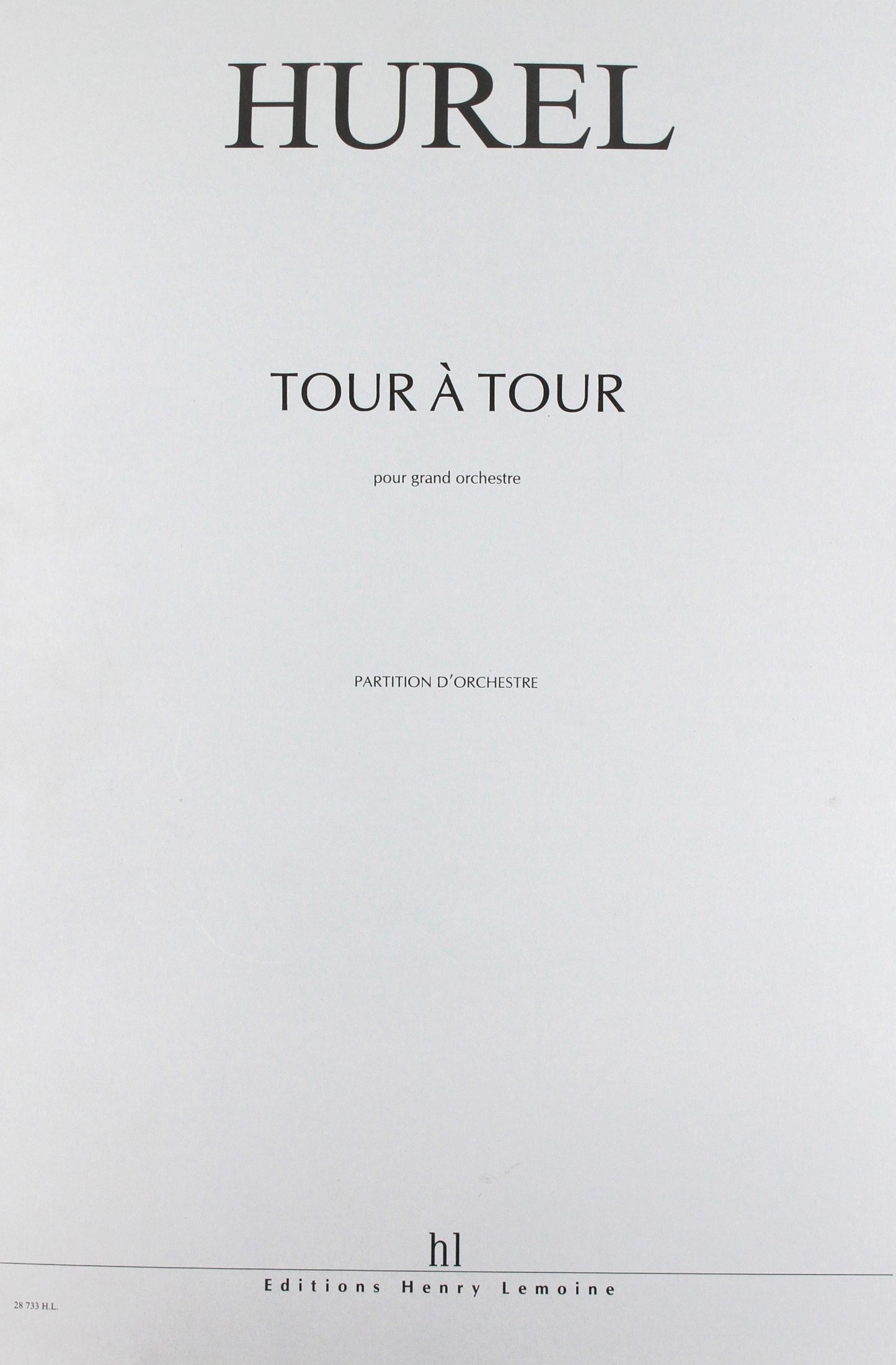 Hurel: Tour à Tour I L'Envol