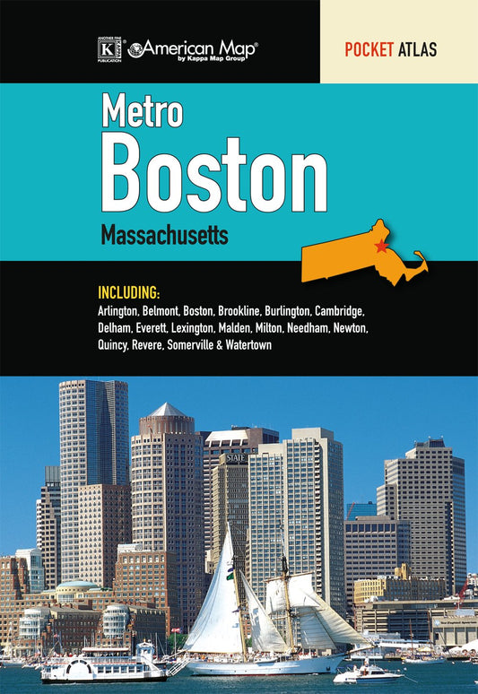 Boston, MA Metro Pocket Atlas