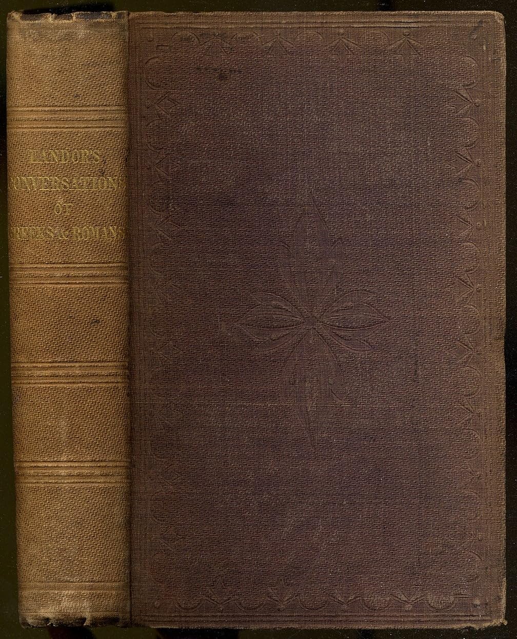 Imaginary Conversations of Greeks and Romans
