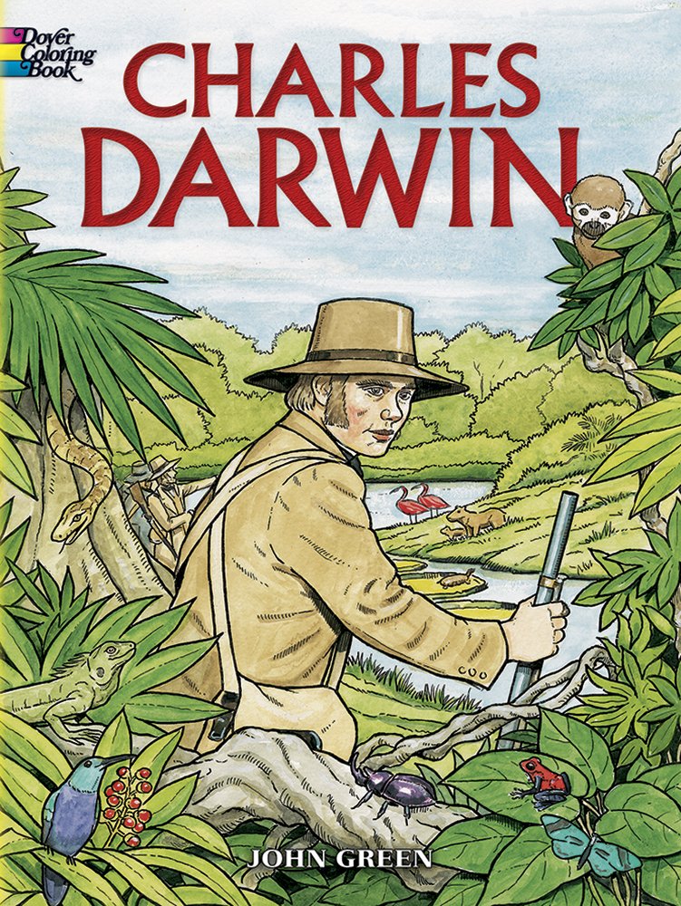 Charles Darwin Coloring Book (Dover Nature Coloring Book)