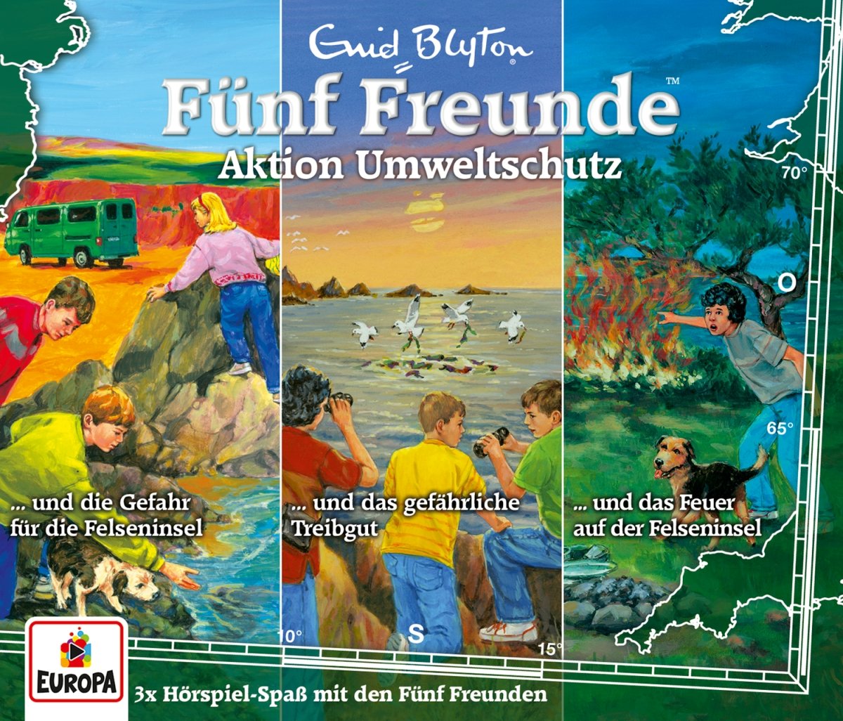 Fünf Freunde 27/3er Box - Aktion Umweltschutz (69,96,113)