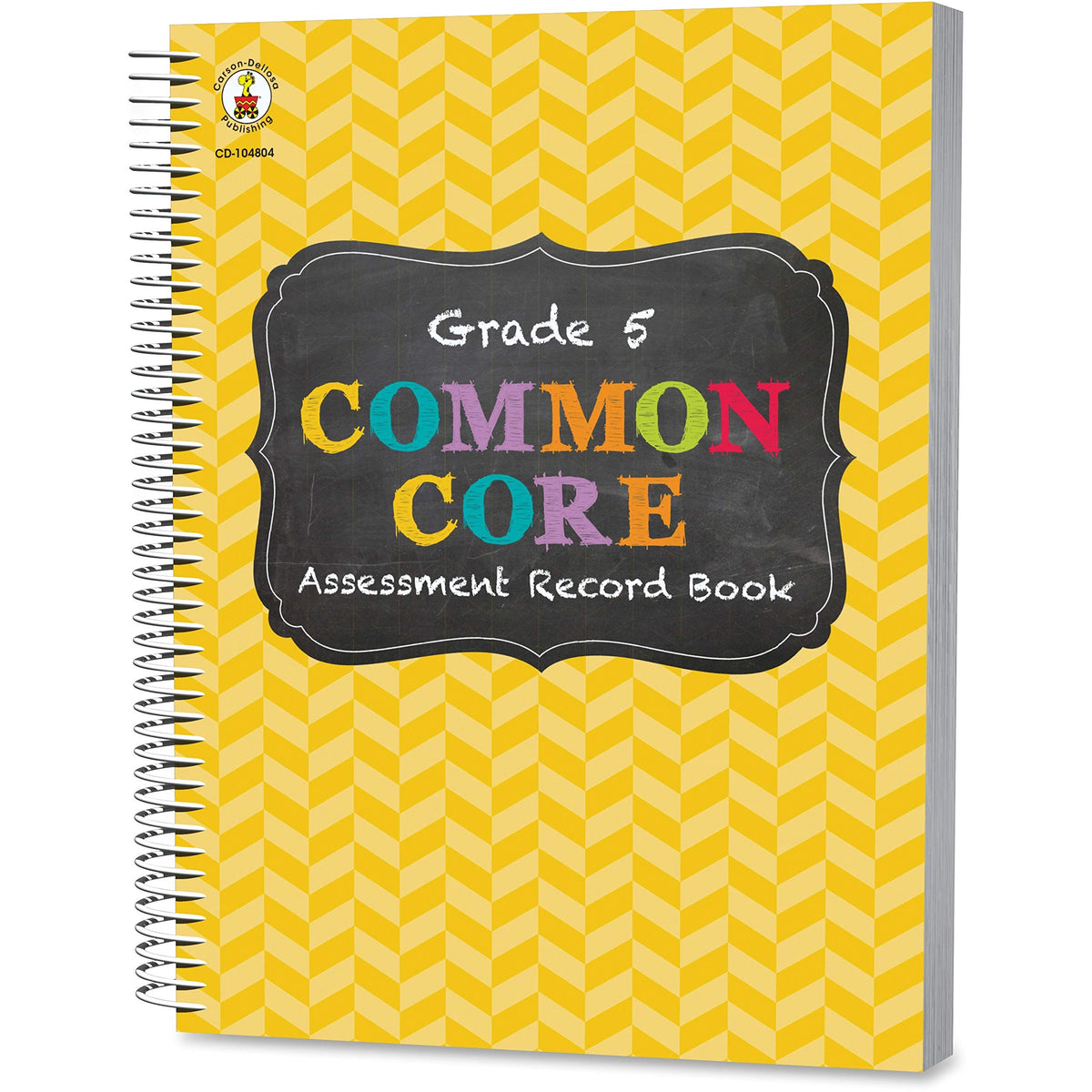 Common Core Assessment Record Book, Grade 5