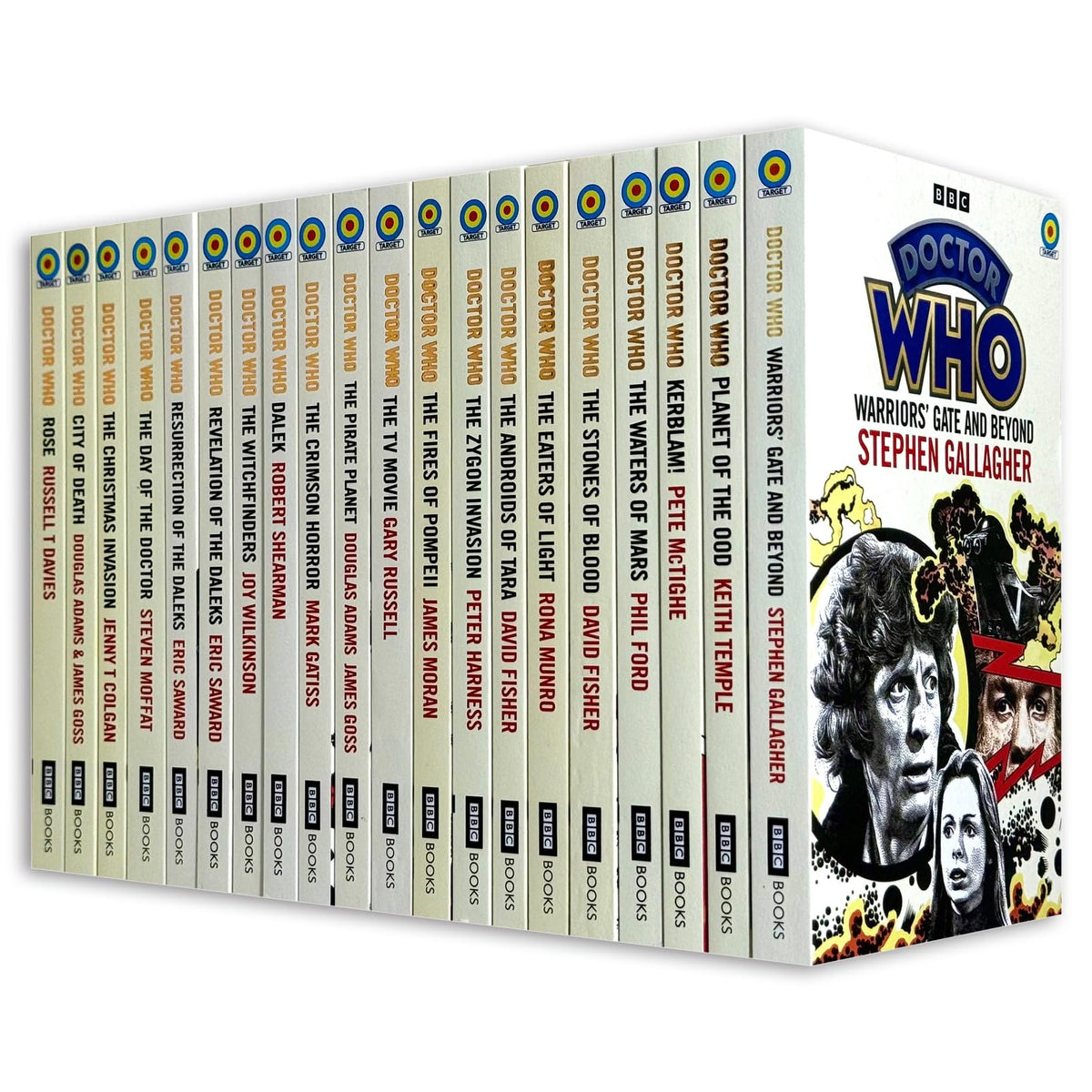 Doctor Who: Target Collection 1-20 Books Set (Pirate Planet, City of Death, Crimson Horror, Dalek, Rose, Waters of Mars,