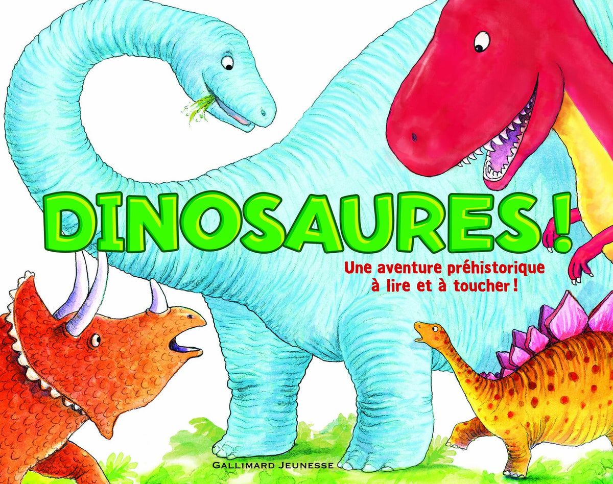 Dinosaures !: Une aventure préhistorique à lire et à toucher !