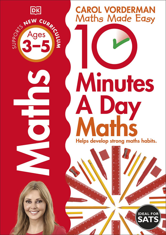10 Minutes A Day Maths Ages 3-5