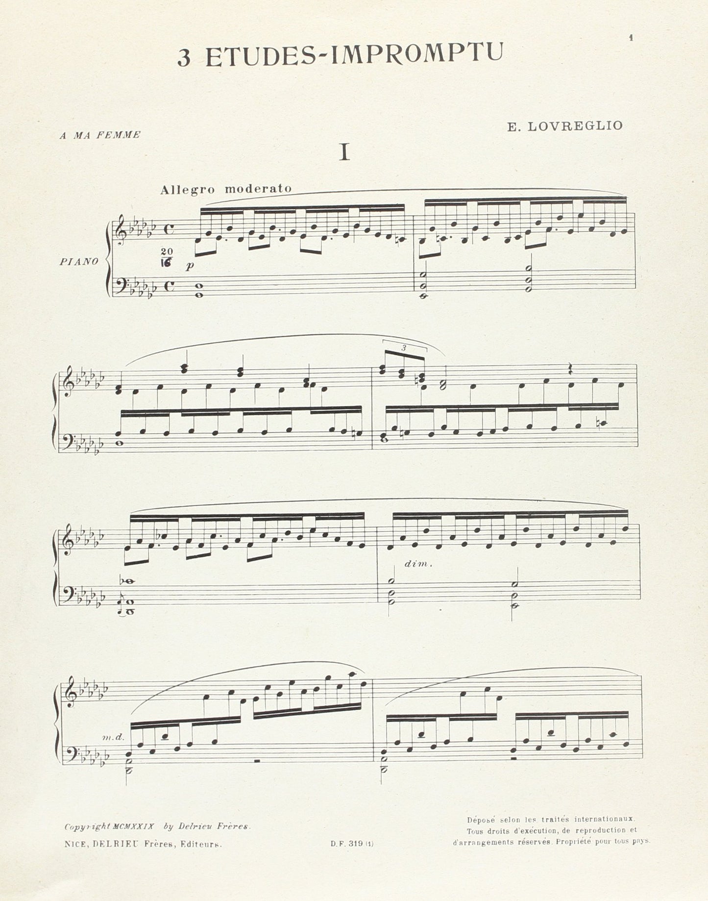 Lovreglio: Etudes-impromptu (3)