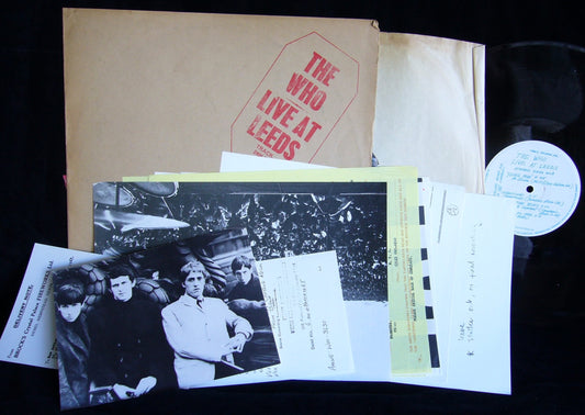 Live At Leeds (UK 1st pressing vinyl LP with all inserts)