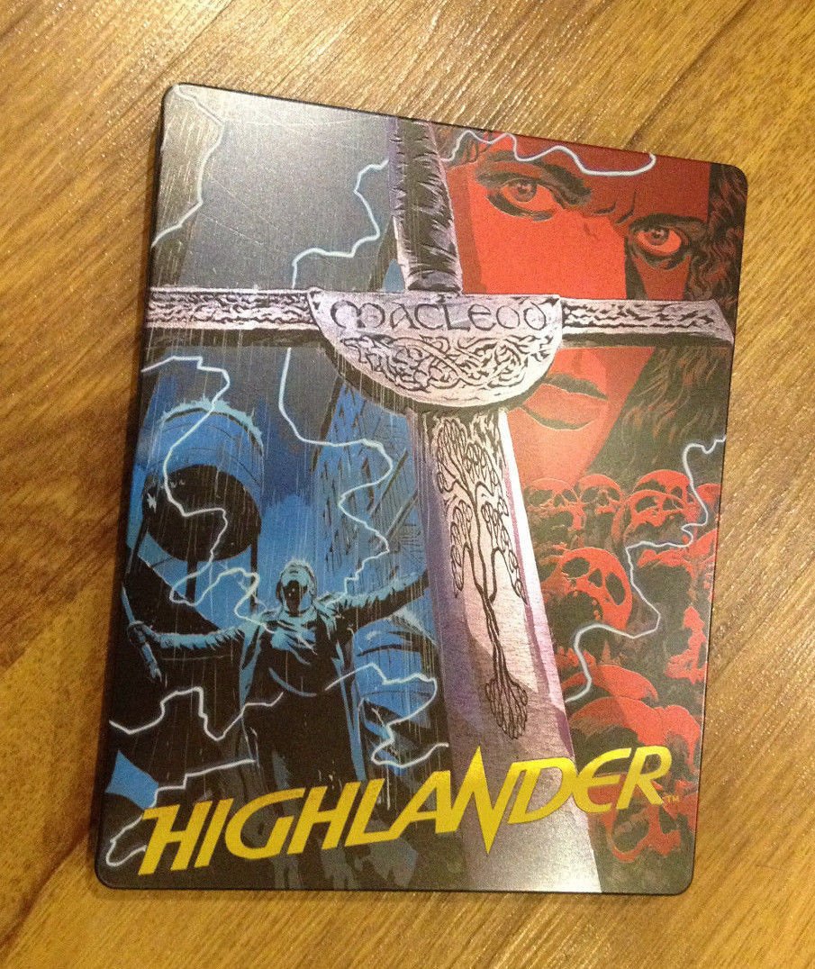 Highlander Blu-ray Target Mondo Steelbook