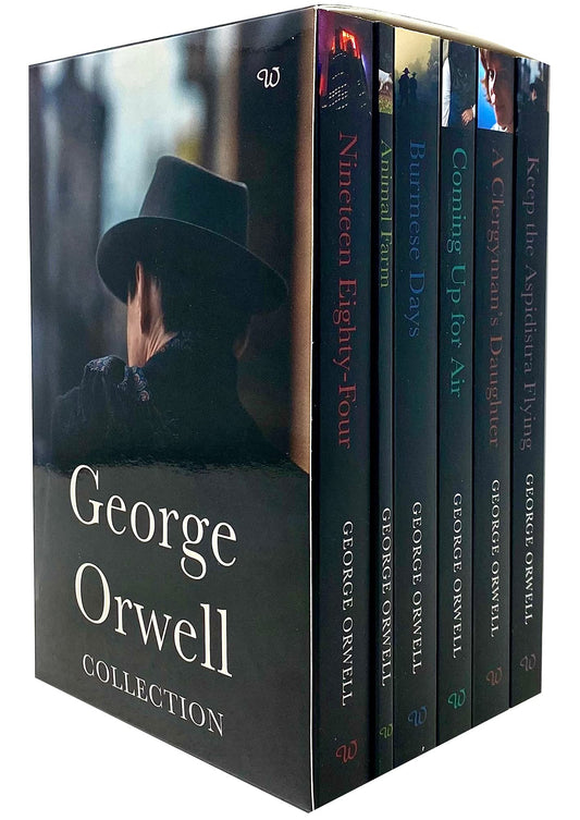 The George Orwell Complete Classic Essential Collection 6 Books Box Set (Keep the Aspidistra Flying, Clergyman's Daughte