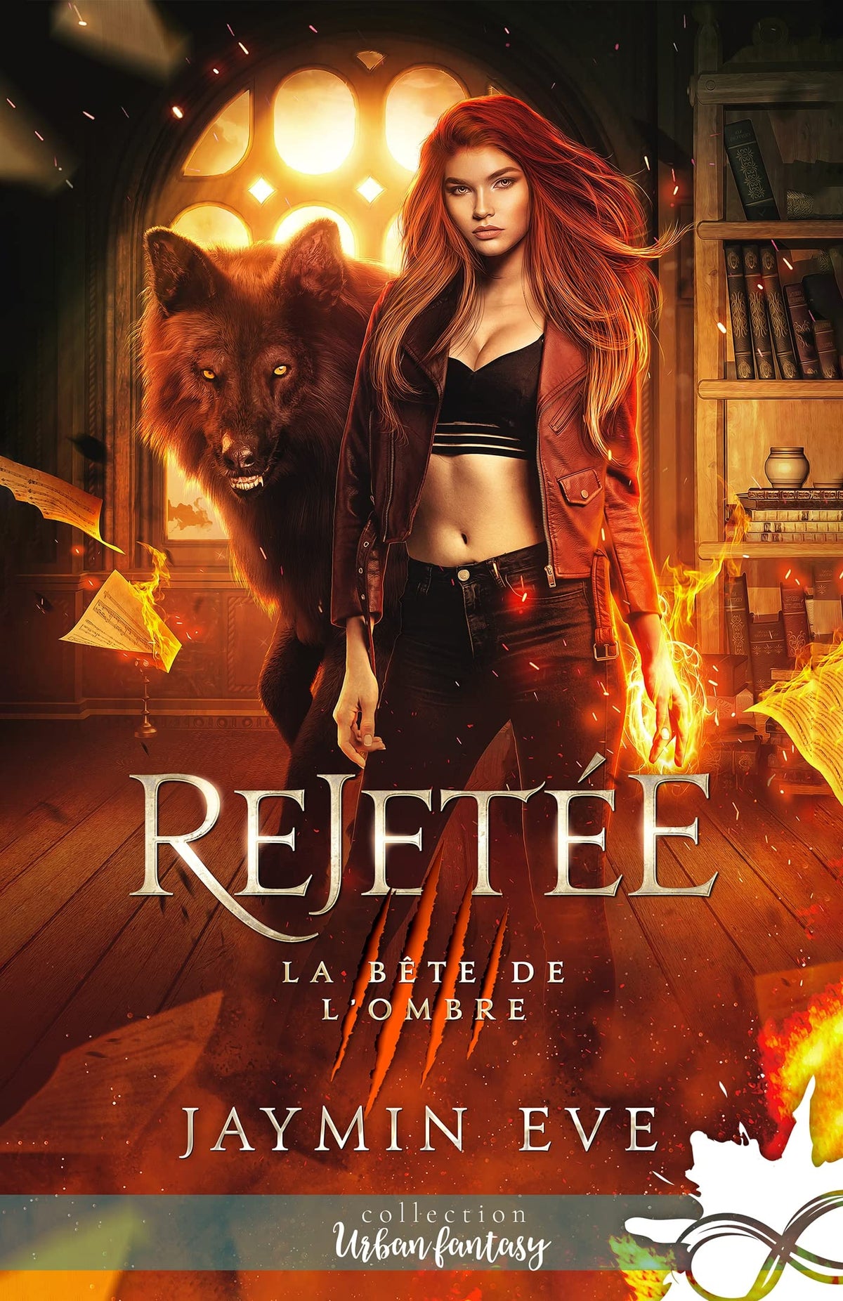 Rejetée: La bête de l'ombre, T1 (French Edition)