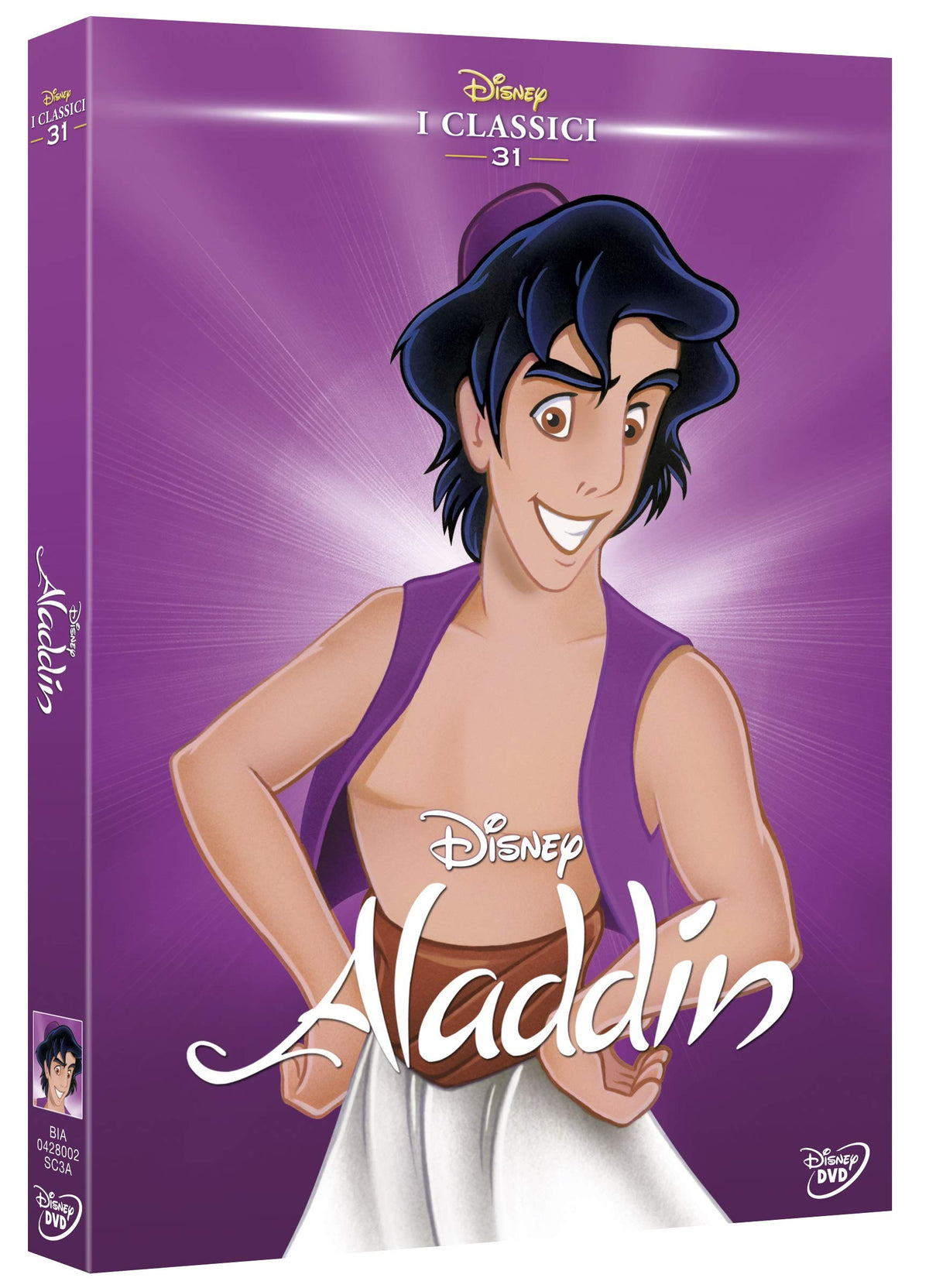 aladdin DVD Italian Import