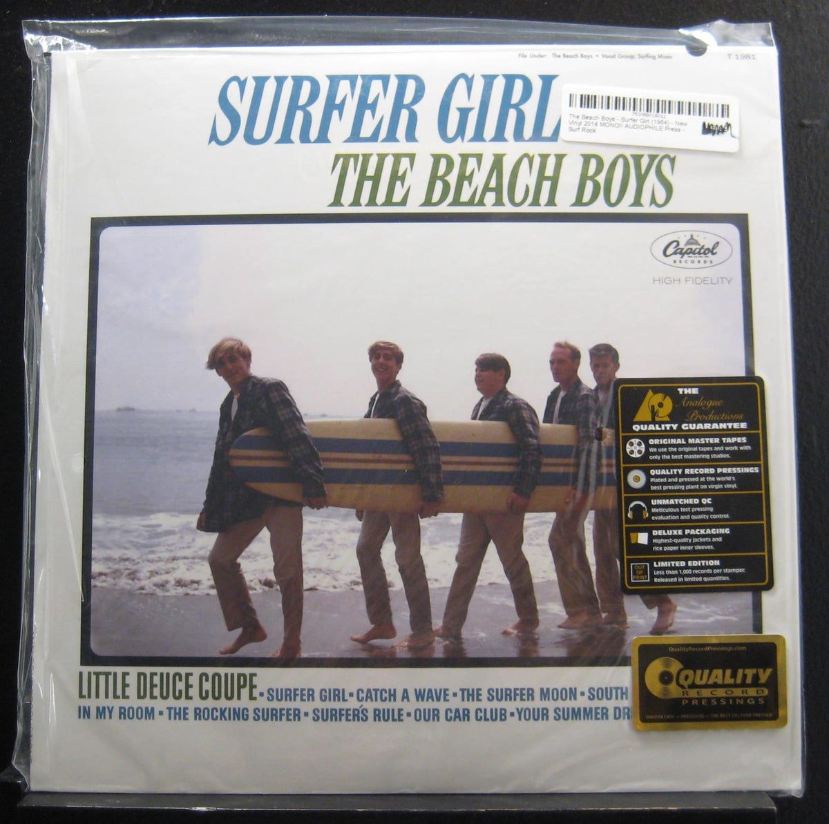 The Beach Boys - Surfer Girl - Lp Vinyl Record