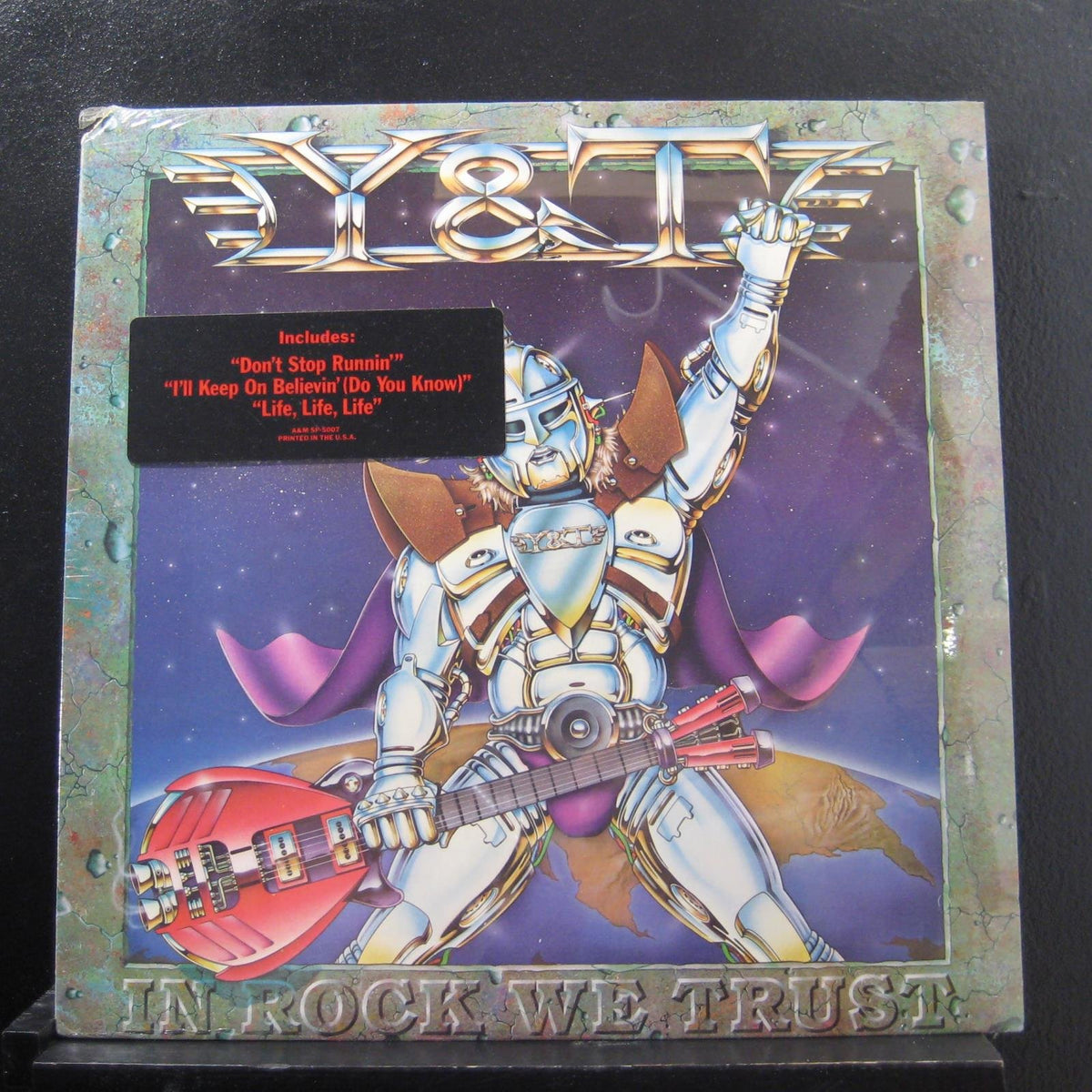 Y & T - In Rock We Trust - Lp Vinyl Record