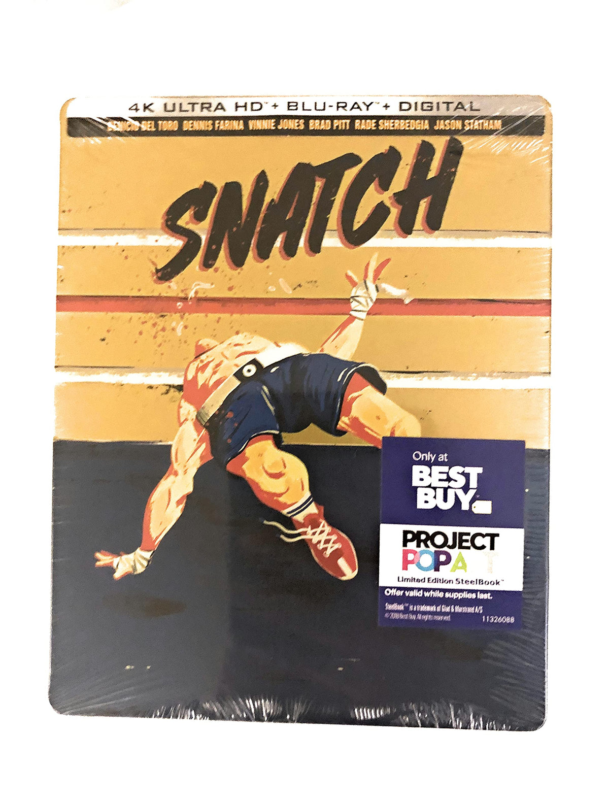 Snatch (Limited Edition Steelbook) {4K + Blu-Ray + Digital}
