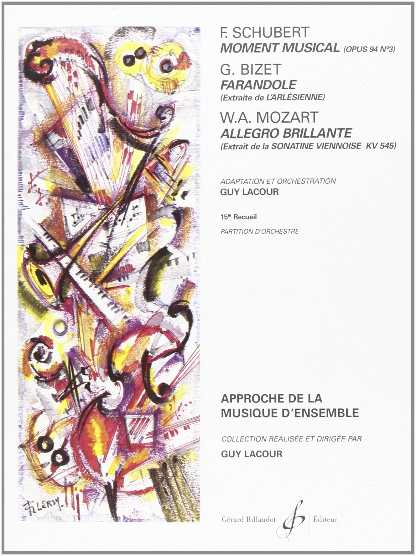 MOMENT MUSICAL - FARANDOLE - ALLEGRO BRILLANTE - PARTITION
