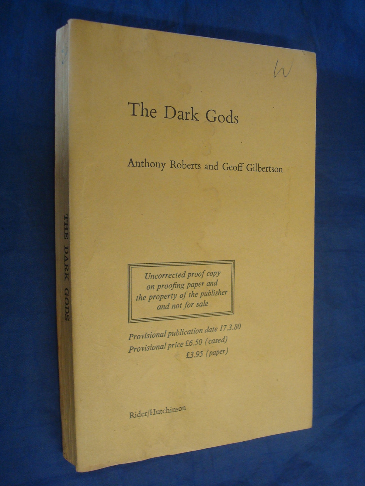 The dark gods