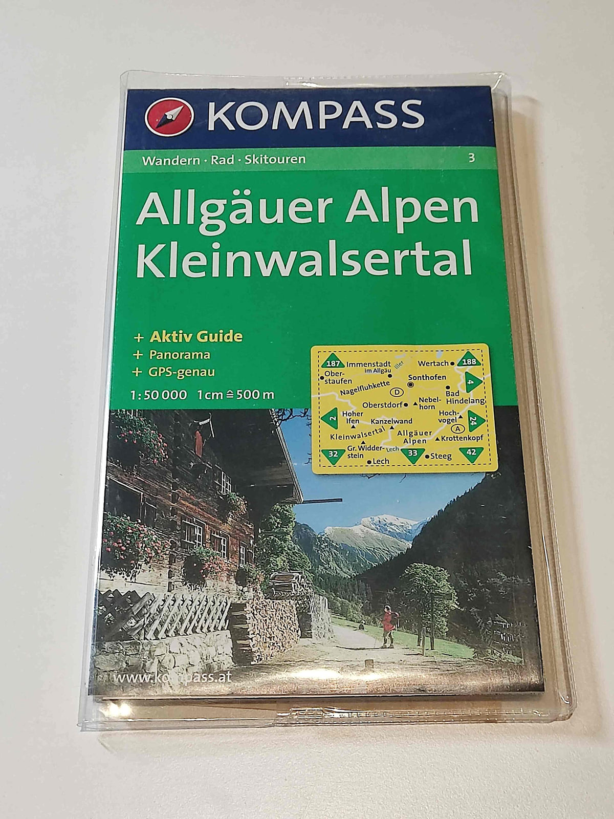 3: Allgauer Alpen Kleinwalsertal 1:50, 000