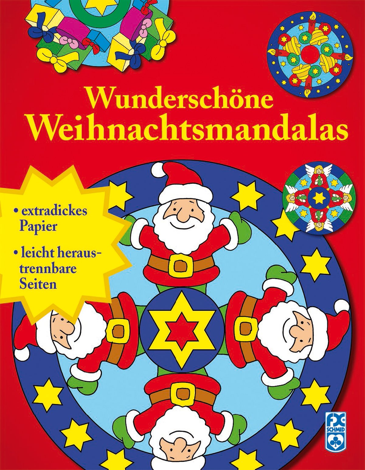 Wunderschöne Weihnachtsmandalas