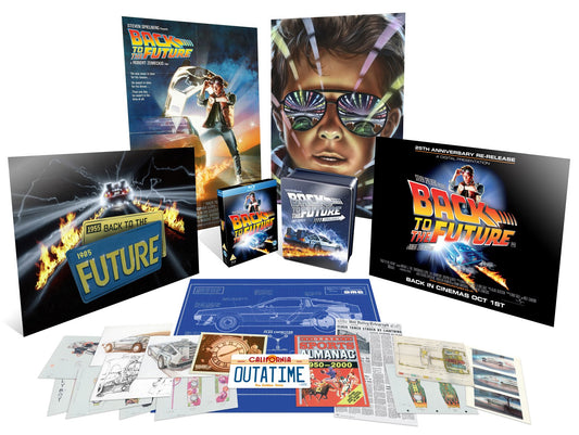 CLOSEOUT Back To The Future Blu Ray Trilogy Special Collectors Edition with Steelbook Casing